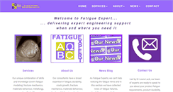 Desktop Screenshot of fatigue-expert.com